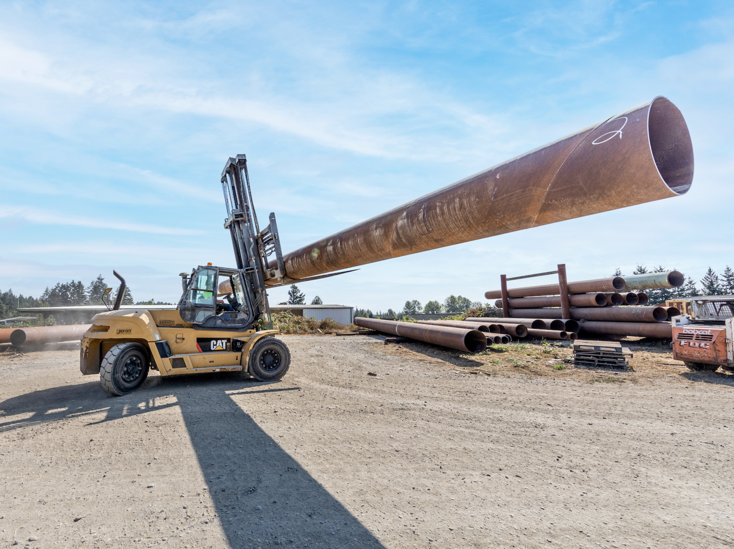 Forklift Pipe