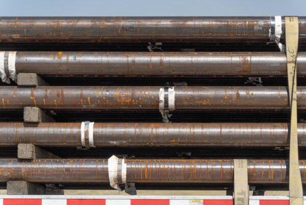 Used oilfield pipes